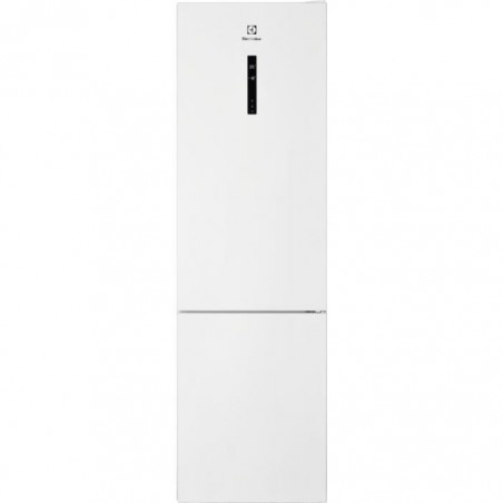 ELECTROLUX LNC7ME34W2 - Réfrigérateur congélateur bas - 360L (244+94) - No Frost - A++ - L60x H201cm - Inox