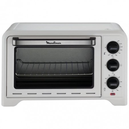 MOULINEX OX441110 - Mini four grill - 19 L - 1380 W - Grill 740 W - Chaleur conventionnelle - Blanc