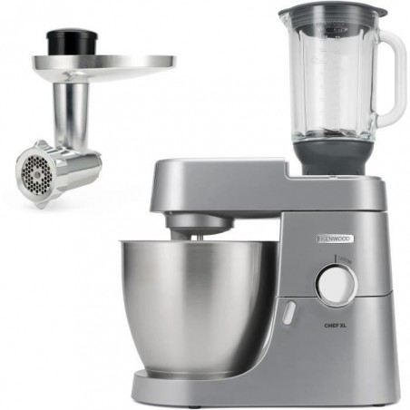 KENWOOD KVL4170S Robot pâtissier Chef XL 6,7L Blender + Hachoir métal - Coloris Silver