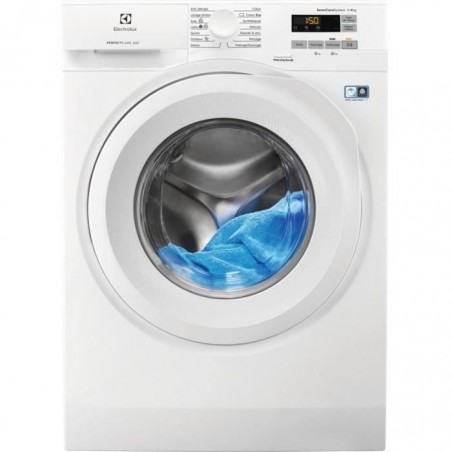 ELECTROLUX EW6F5941EP - Lave linge frontal - 9 kg - 1400 trs - min - A+++ - Blanc - Moteur induction inverter