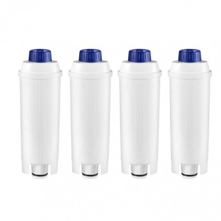 GDE - Lot de 4 filtres à eau pour machine à café Delonghi compatible DLSC002