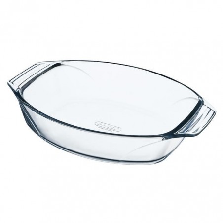 PYREX Plat à four ovale 30x21 cm transparent