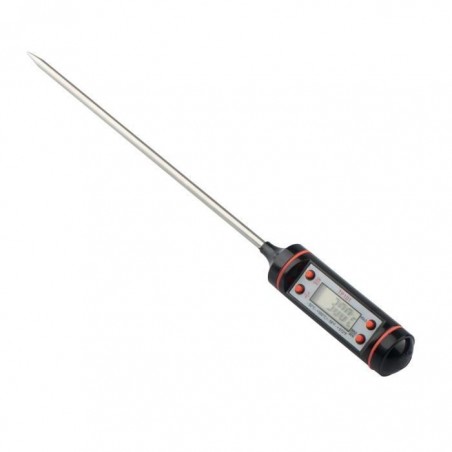 TRIXES Thermomètre de cuisson à sonde LCD numérique