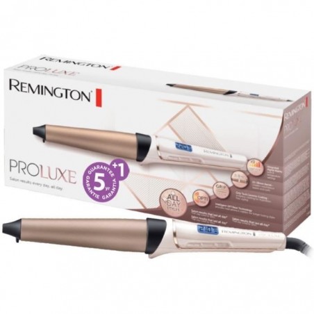 Remington CI91X1 Fer à boucler, Boucleur Conique Proluxe Advanced Ceramic Grip Tech, Technologie Intelligente de Température