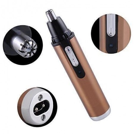 Professionnel Rasoir Electrique Tondeuse Lavable Pour Nez Oreille Moustache Rasoir à Barbe Sans Fil