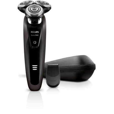 PHILIPS S9031-13 Rasoir électrique Series 9000 + Tondeuse à barbe - 100% Étanche + Housse de Transpor