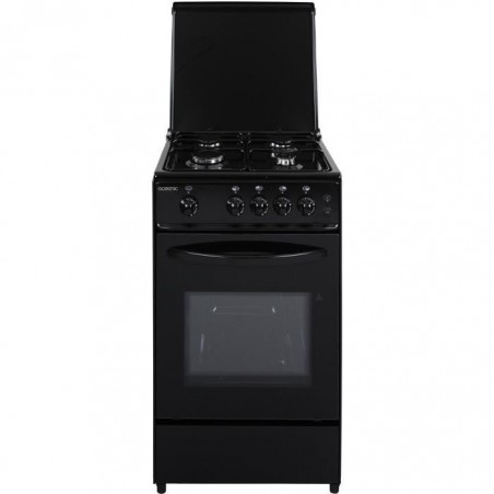 OCEANIC 105BV2 - Cuisinire gaz - Noir - 50x50 - Eclairage - Grill électrique