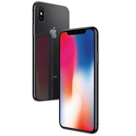 APPLE Iphone X 64 Go Gris sidéral - Reconditionné - Très bon état