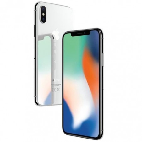 APPLE Iphone X 64 Go Argent - Reconditionné - Très bon état