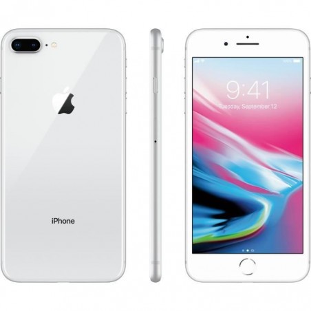 APPLE Iphone 8 Plus 256 Go Argent - Reconditionné - Très bon état