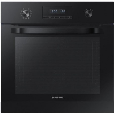 SAMSUNG NV68R3375BB-Four dual Fan-Pyrolyse-Capacité de 68 litres-Classe énergétique A-Design innovant et premium-Finition noire