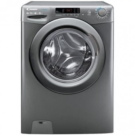 Lave-linge hublot CANDY CS 1292DRRE-1-S - 9 kg - 1200 trs-min - Connecté - Anthracite