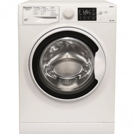 Lave-linge séchant HOTPOINT RDG864387WKFRN - Lavage 8 kg - Séchage 6 kg - L 60 cm - 1400 trs-min - Blanc