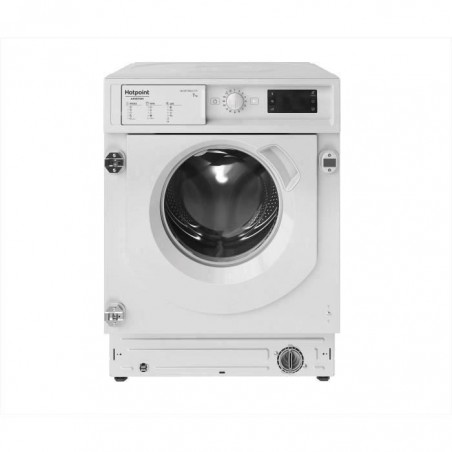 Lave-linge hublot encastrable HOTPOINT BIWMHG71483EU - 7 kg - Induction - L60cm - 1400 trs-min - Blanc