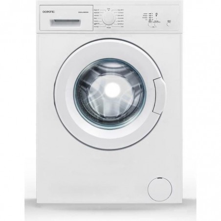 Lave-linge hublot OCEANIC OCEALL580DD2 - 5 kg - L 59,7 cm - Blanc - 800 tours-min