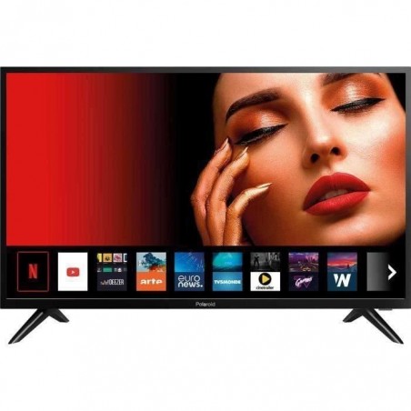 POLAROID - SMART TV LED HD 32'' (80cm) - WIFI - NETFLIX - SCREENCAST - HDMI - USB PVR 2.0 - NOIR