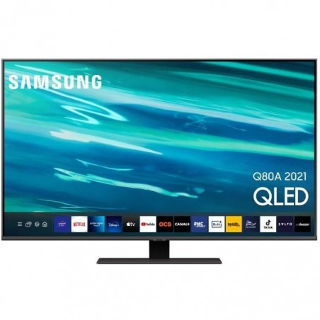 SAMSUNG 50Q80A - TV QLED 50 (125cm) - UHD 4K - HDR10+ - compatible HDMI 2.1 - Smart TV - 4xHDMI, 2xUSB