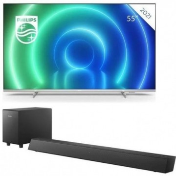 PHILIPS Pack TV LED UHD 4K...