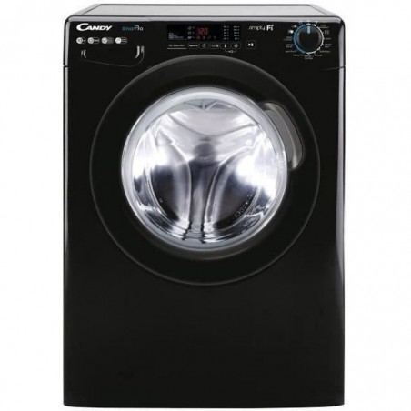 Lave-linge hublot CANDY CO12103DBBE-1-47 - 10 kg - 1200 trs-min - Connecté - Programmes rapides - Noir