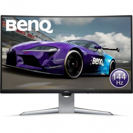 Écran PC Gamer Incurvé - BENQ EX3203R - 31,5 - QHD - Dalle VA - 4 ms - 144 Hz - 2 x HDMI - Display Port - USB - C - AMD