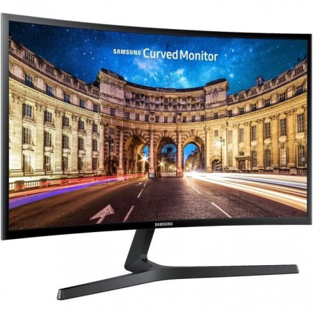 Ecran PC Incurvé - SAMSUNG C24F396FHR - 24 FHD - Dalle VA - 4 ms - 60Hz - AMD FreeSync