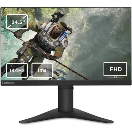 Ecran PC Gamer - LENOVO G25-10 - 24.5'' FHD - 144Hz - WLED TN - 1 ms - HDMI-DP - Freesync - G-Sync