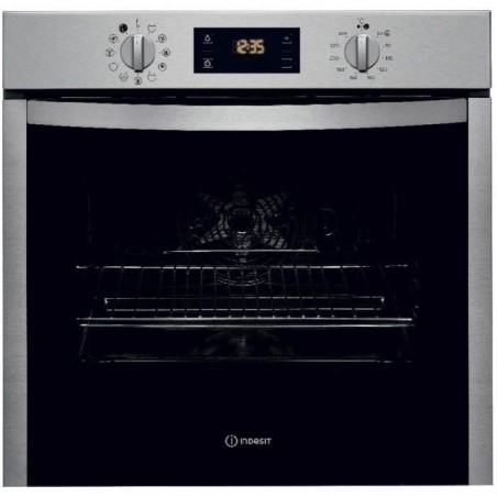 Indesit - four intégrable 71l 60cm a+ pyrolyse inox - ifw5844pix