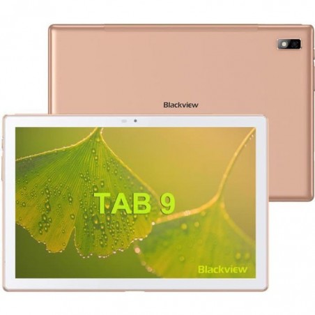 Tablette Tactile 64 Go Blackview Tab 9 - 4G LTE + WiFi 10.1 Écran Android 10 GPS - or