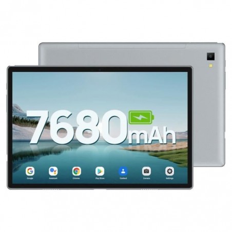 Ulefone Tab A7,Tablette Tactile Android 11,Batterie 7680mAh WiFi (64Go ROM+4Go RAM) 4G LTE PC Tablette Gris
