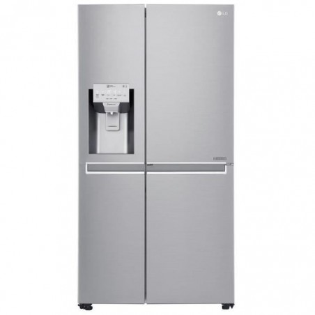 LG Réfrigérateur américain GSS6676SC - Door in Door - Total No Frost - Magic Crisper - 601L - A++