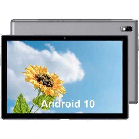 Tablette Tactile - Blackview Tab 9 - 10,1 FHD+ 64Go - Stockage 128Go - Android 10.0 - 7480mAh Octa core WiFi 4G GPS - Gris