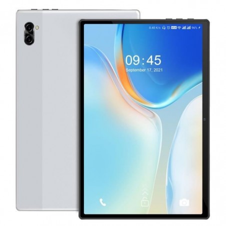 AOYODKG A8 Argent -Tablette Tactile 10.1 - Android 10 - Ocea-Core-6Go RAM 64Go ROM - 5G WiFi Dual SIM Bluetooth Tablette