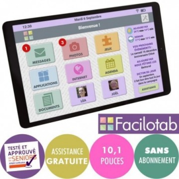 Tablette simplifiée...