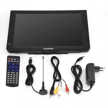 11.6inch Téléviseur analogique numérique DVB-T-T2 pour prise UE voiture