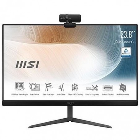 Ordinateur Tout-en-un - MSI Modern AM241 11M-012EU - 23,8 FHD - Core i5-1135G7 - RAM 8Go - Stockage 512Go SSD - Windows 10