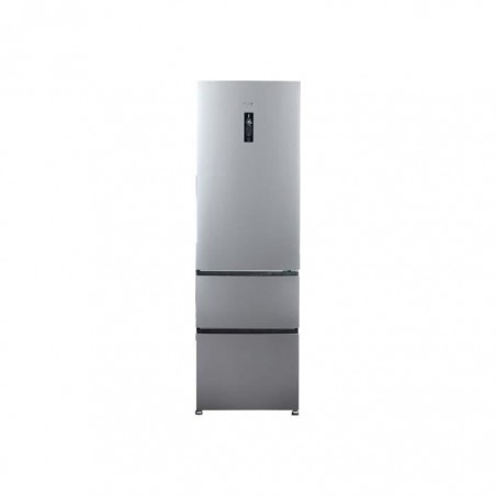 Haier A3FE635CGJE - Réfrigérateur-congélateur - pose libre - largeur : 59.5 cm - profondeur : 65.7 cm - hauteur : 190 cm