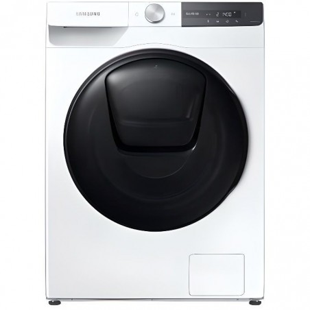 Lave-linge hublot SAMSUNG Ecobubble WW80T754DBT - 8 kg - Induction - 1400 trs-min - Blanc