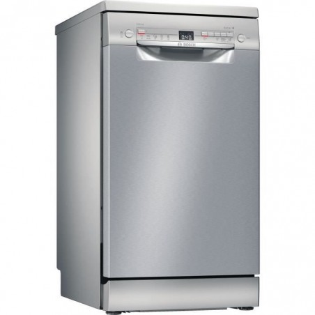 Lave-vaisselle pose libre BOSCH SRS2HKI59E Série 2 - 9 couverts - Moteur induction - L45cm - 46 dB - Inox