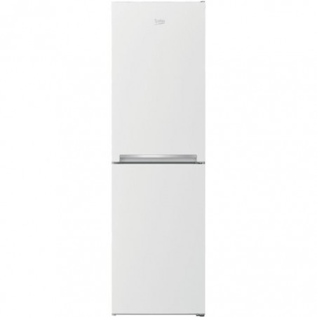 BEKO RCHE300K30WN - Réfrigérateur combiné pose-libre 270L (168+102L) - Froid ventilé - L54x H182,4cm - Blanc