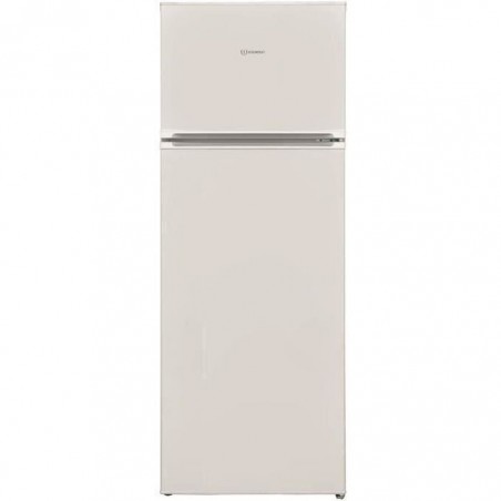 INDESIT I55TM4110W1 - Réfrigérateur congélateur haut - 213L (171 + 42) - Froid Statique - L 54 cm x H 144 cm- Blanc.