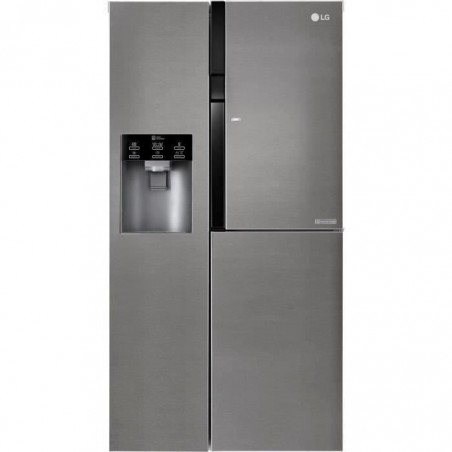 LG GSJ361DIDV - Réfrigérateur congélateur US Eau'tonome - 591L (394+197) - Froid ventilé - A+ - L91,2cm x H179cm - Inox