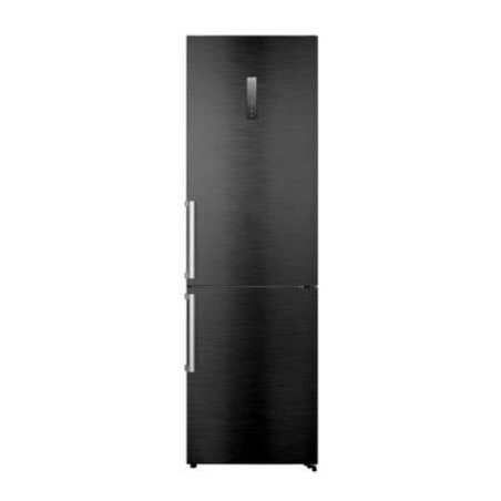 HISENSE RB400N4AFD - Réfrigérateur congélateur bas - 322L (222L+100L) - Froid ventilé - L59.5 x H188.2 - Black Inox