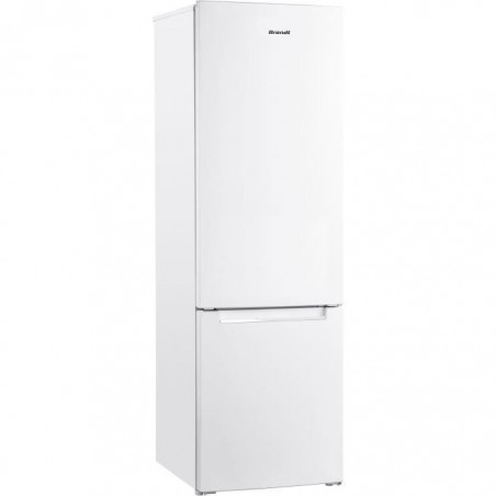 BRANDT BSC7507W - Réfrigérateur combiné 264 L (199L + 65L) - Froid statique - A+ - L 55 cm x H 176 cm - Blanc