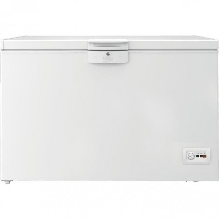 BEKO - HSA40530N - Congélateur coffre - 360 L - MinFrost - Technologie Freezer Guard 15° Blanc