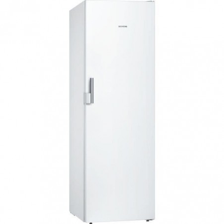 SIEMENS GS36NCWEV - Congélateur armoire pose libre - 242L - Froid brassé - 60x186cm - Blanc