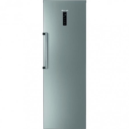 BRANDT BFL862YNX Réfrigérateur 1 porte - 355 L - Froid ventilé - A++ - L59,5 x H185 cm - Inox