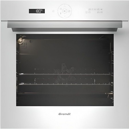 Brandt BXP6555W Intégré Electrique 73L 3385W A+ Blanc four - fours (Moyenne, Intégré, Electrique, A+, Blanc, toucher) [Classe