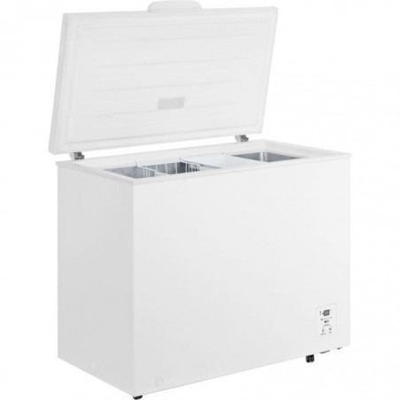 HISENSE FT325D4BW2 - Congélateur coffre 250L - froid statique réversible - A++ - L11,4xH83,3 - Blanc