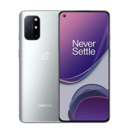 OnePlus 8T - Téléphone Portable 6'55 - 12Go RAM - 256Go Mémoire - 5G - Argent - Chargeur EU