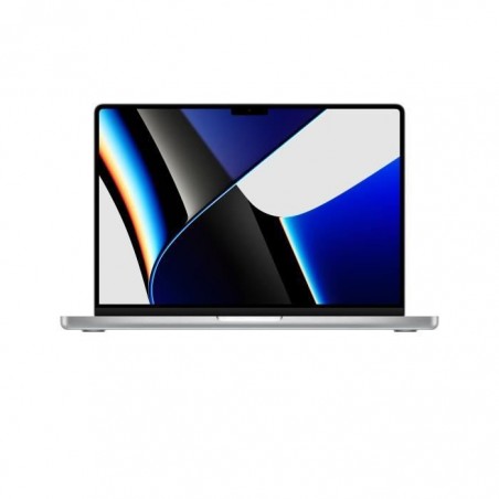 Apple - 14 MacBook Pro (2021) - Puce Apple M1 Pro - RAM 16Go - Stockage 1To - Argent - AZERTY